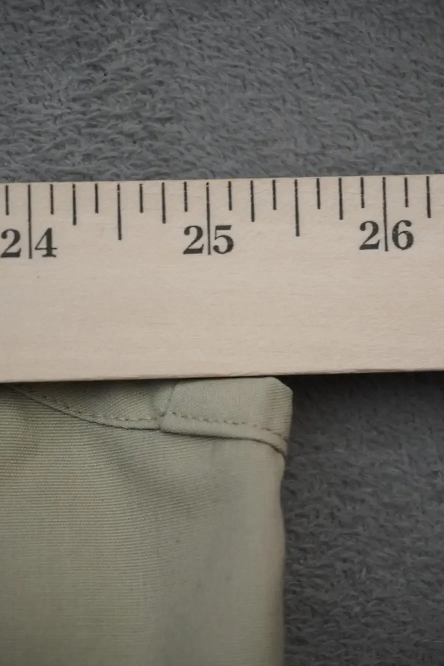 LL Bean Vest Mens XL Beige Canvas Multi Pocket Fishing Travel Outdoor Utility